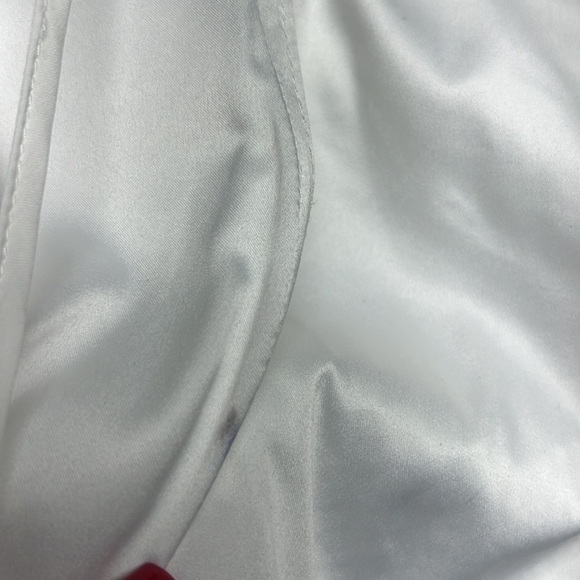 Bardot Revolve White Spiral Lace Dress A wavy lace overlay - Picture 13 of 14